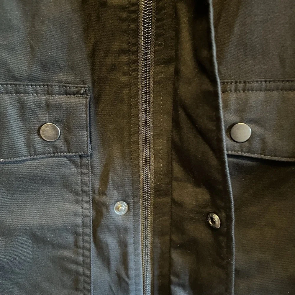 Columbia Tanner Ranch Jacket Men’s Size M. EUC 100% Cotton Full Zip Coat Fall - Picture 4 of 9